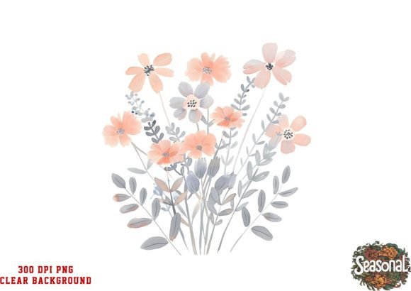 Embrace the Season with Floral Wedding Watercolor Clipart