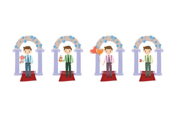 Marriage Ceremony Wedding Male Character: A Designer's Guide
