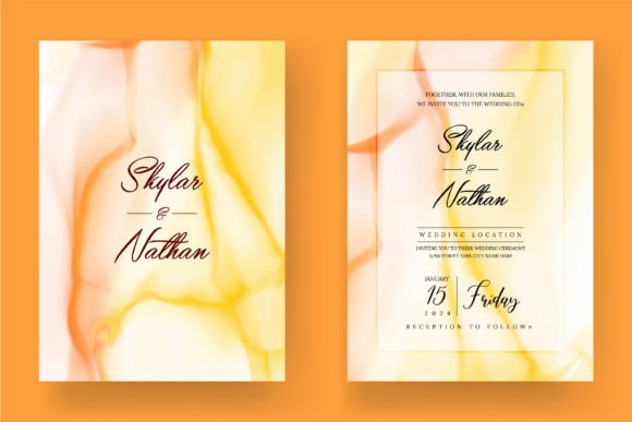 Modern Marble Stone Wedding Invitation: A Designer's Take