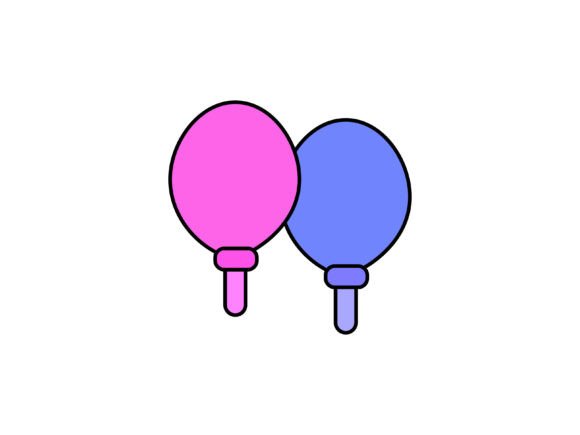 Wedding Balloon Illustrations: Beyond Typography to Design Assets