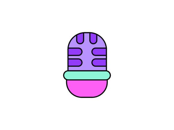 Wedding Microphone Illustrations: A Designer's Multi-Use Asset