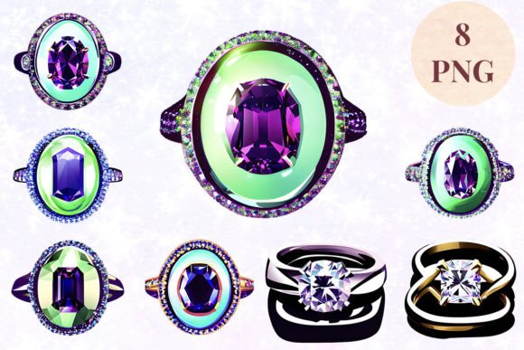 Wedding Ring 13 Clipart PNG: Elegance for Every Project